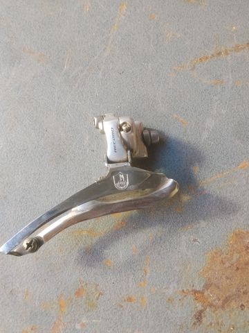 Gebrauchtes Campagnolo Record Front Derailleur Drivetrain & Pedals