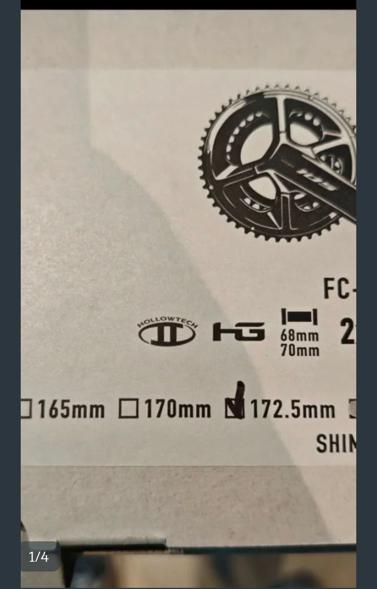 Used Shimano 105 FC-R7100 Crankset 2026 bike — image 1 of 4