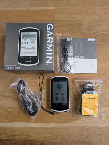 Tweedehands Garmin Edge 1030 GPS Cycling Computer 2023 bike
