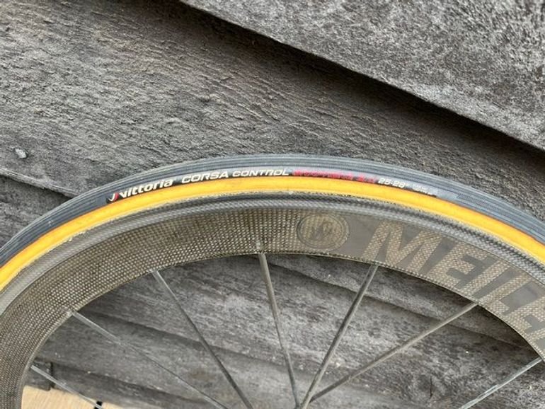 Used Lightweight Meilenstein Obermayer Tubular Wheel Set 2018 bike — image 5 of 8