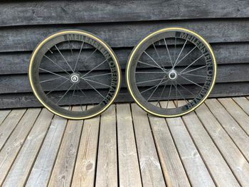 Used Lightweight Meilenstein Obermayer Tubular Wheel Set 2018 bike — image 2 of 8