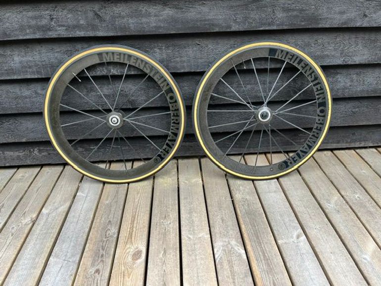 Used Lightweight Meilenstein Obermayer Tubular Wheel Set 2018 bike — image 2 of 8
