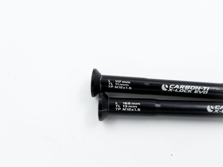 Used Carbon-Ti Thru Axles for Colnago TT1, V4Rs, V3Rs bike — image 2 of 2