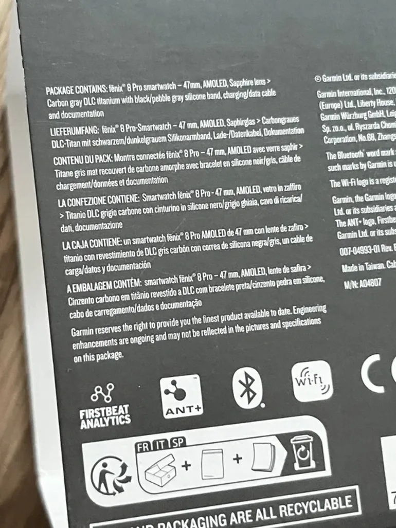 Garmin fenix 8 pro amoled bike d'occasion — image 4 sur 5