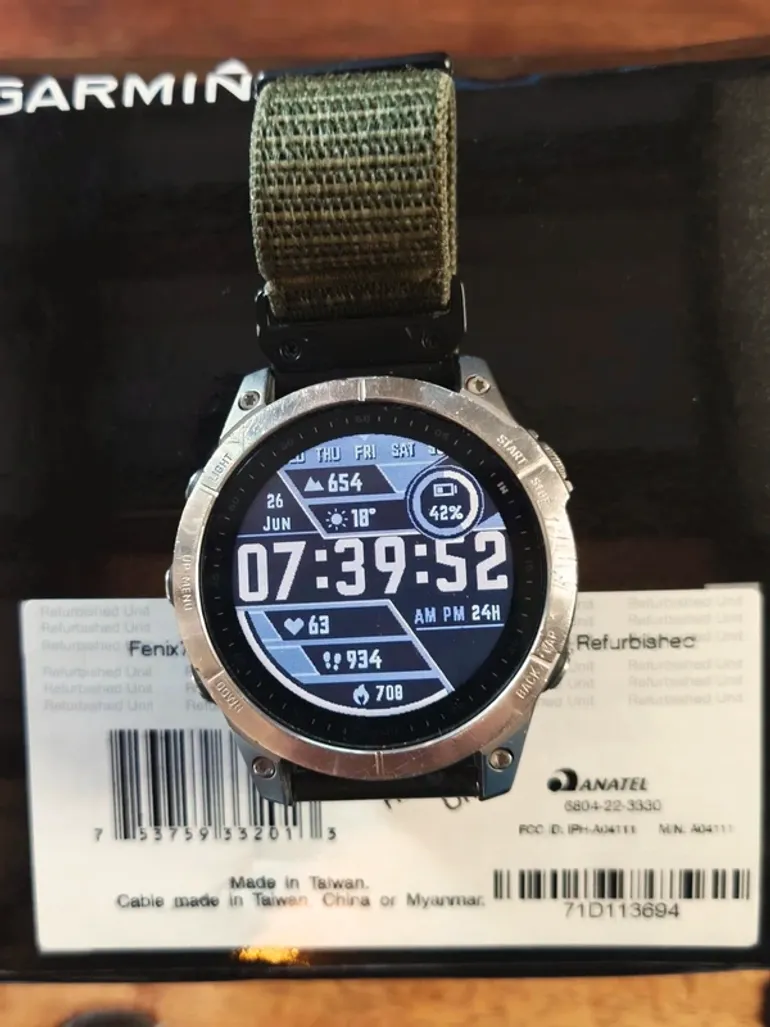 Garmin fenix 7 2024 bike d'occasion — image 1 sur 5