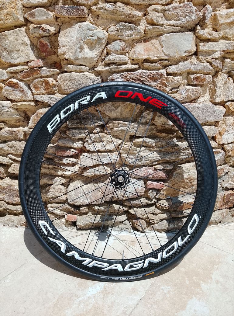 Used Campagnolo Bora One 50mm Rear Wheel Tubular bike — image 1 of 4