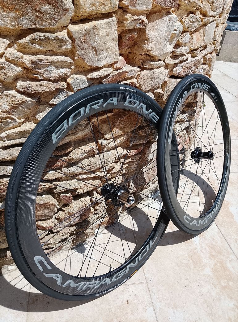 Used Campagnolo Bora One 50mm Tubular Wheels bike — image 3 of 5