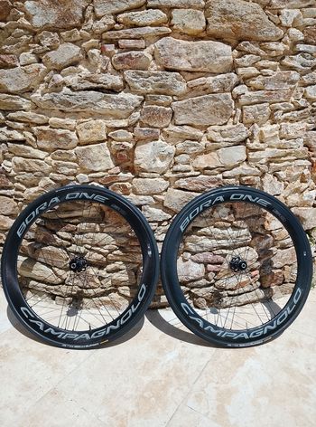 Used Campagnolo Bora One 50mm Tubular Wheels bike — image 2 of 5