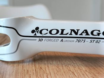 Použité Colnago ST02 Handle Stem White Aluminium 7075 130mm 2020 bike — obrázek 10 z 11