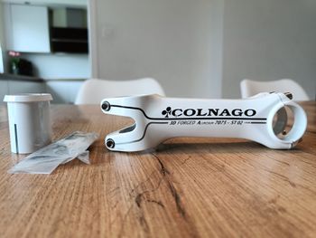 Použité Colnago ST02 Handle Stem White Aluminium 7075 130mm 2020 bike