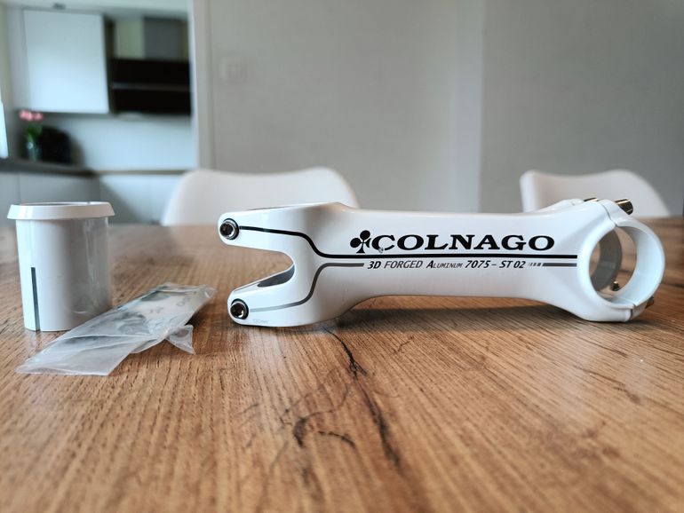 Použité Colnago ST02 Handle Stem White Aluminium 7075 130mm 2020 bike — obrázek 1 z 11
