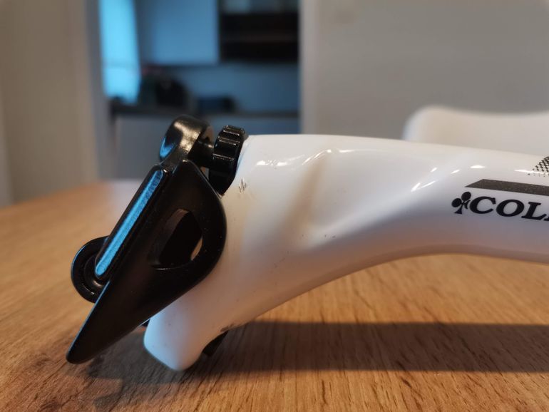 Colnago CLX V1-R C40 Carbon Seatpost 27.2 300mm White 2006 bike d'occasion — image 2 sur 15