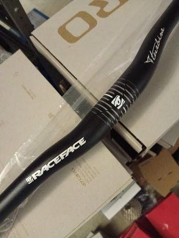 Used Race Face Turbine Handlebar 31.8mm 760mm Rise 1.25in bike — image 4 of 9