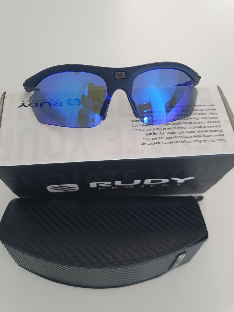 Używany Rudy project Rydon Bly Navy Matte Cycling Accessories