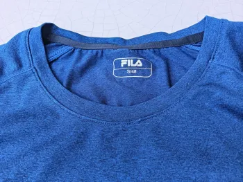 Used Fila T-Shirt Sportiva Uomo Tessuto Tecnico Taglia 48 bike — image 9 of 15