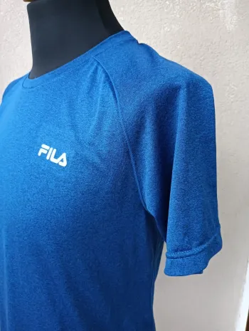 Used Fila T-Shirt Sportiva Uomo Tessuto Tecnico Taglia 48 bike — image 4 of 15
