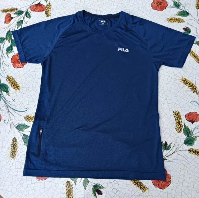 Used Fila T-Shirt Sportiva Uomo Tessuto Tecnico Taglia 48 bike — image 13 of 15