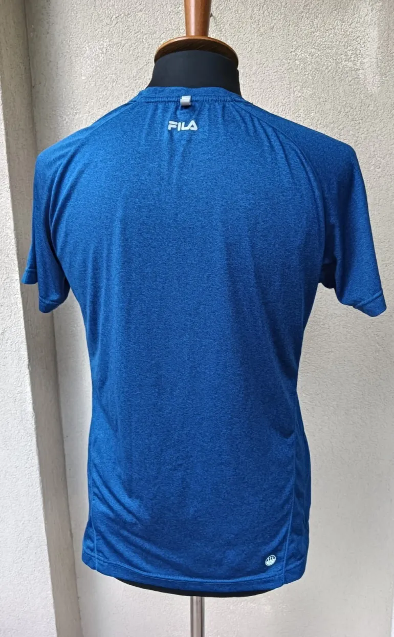 Used Fila T-Shirt Sportiva Uomo Tessuto Tecnico Taglia 48 bike — image 11 of 15