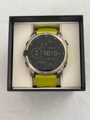 Used Garmin Fenix 8 Solar Sapphire 51mm 2026 bike — image 3 of 3