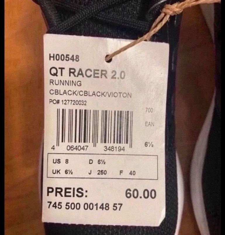 Brugt Adidas Laufschuhe Größe 40 bike — billede 4 af 5