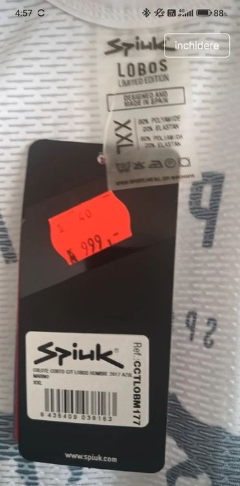 Spiuk lobos bib short bike d'occasion — image 6 sur 7