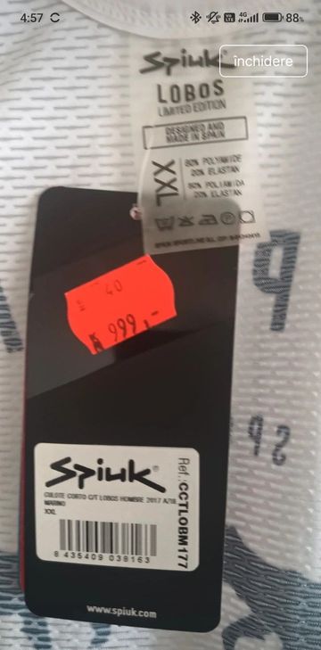 Tweedehands Spiuk lobos bib short bike — afbeelding 6 van 7