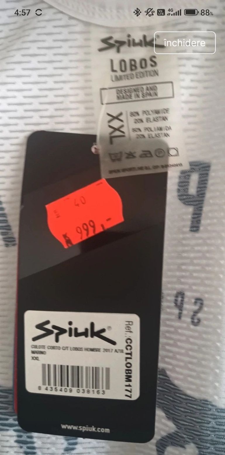 Spiuk lobos bib short bike d'occasion — image 6 sur 7