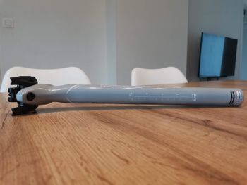 Colnago C59 HM Carbon Seatpost 31.6 350mm Light Grey 2002 bike d'occasion — image 4 sur 14