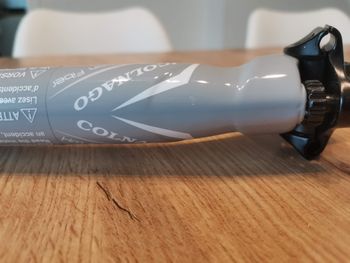 Colnago C59 HM Carbon Seatpost 31.6 350mm Light Grey 2002 bike d'occasion — image 13 sur 14
