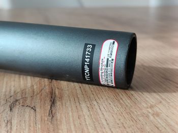 Colnago C60 HM Carbon Seatpost 31.6 350mm Grey Lime Green Road 2010 bike d'occasion — image 14 sur 24