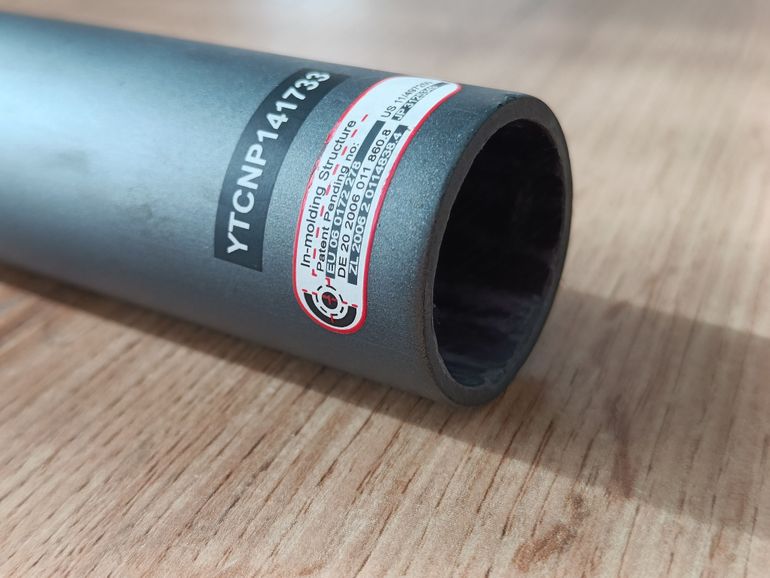 Colnago C60 HM Carbon Seatpost 31.6 350mm Grey Lime Green Road 2010 bike d'occasion — image 17 sur 24