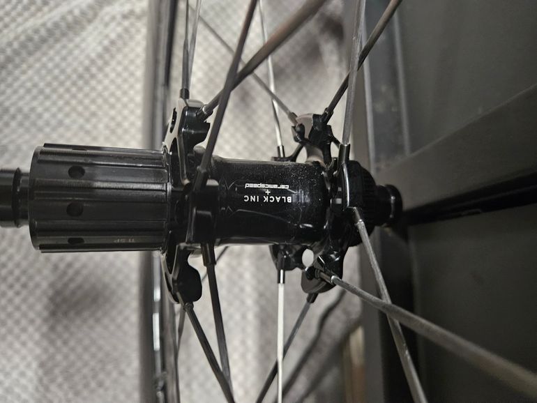 Used Black Inc 48 | 58 Disc Brake Cycling Wheels 2026 bike — image 2 of 2