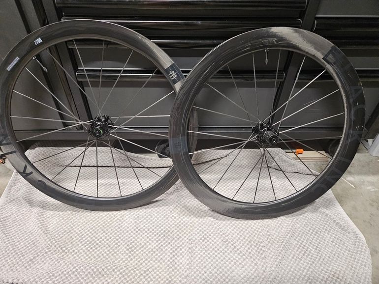 Used Black Inc 48 | 58 Disc Brake Cycling Wheels 2026 bike — image 1 of 2
