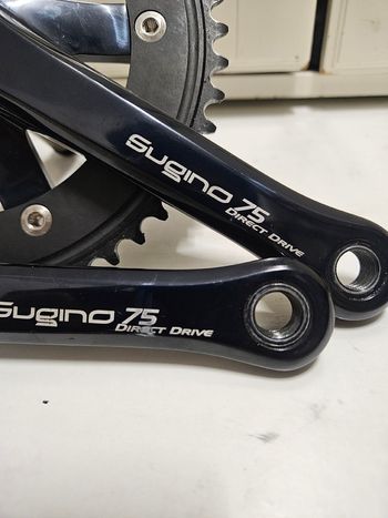 Used Sugino 75 Crankset and Chainring bike — image 2 of 7