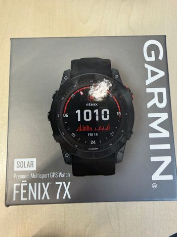 Used Garmin Fenix 7X Solar bike — image 5 of 5