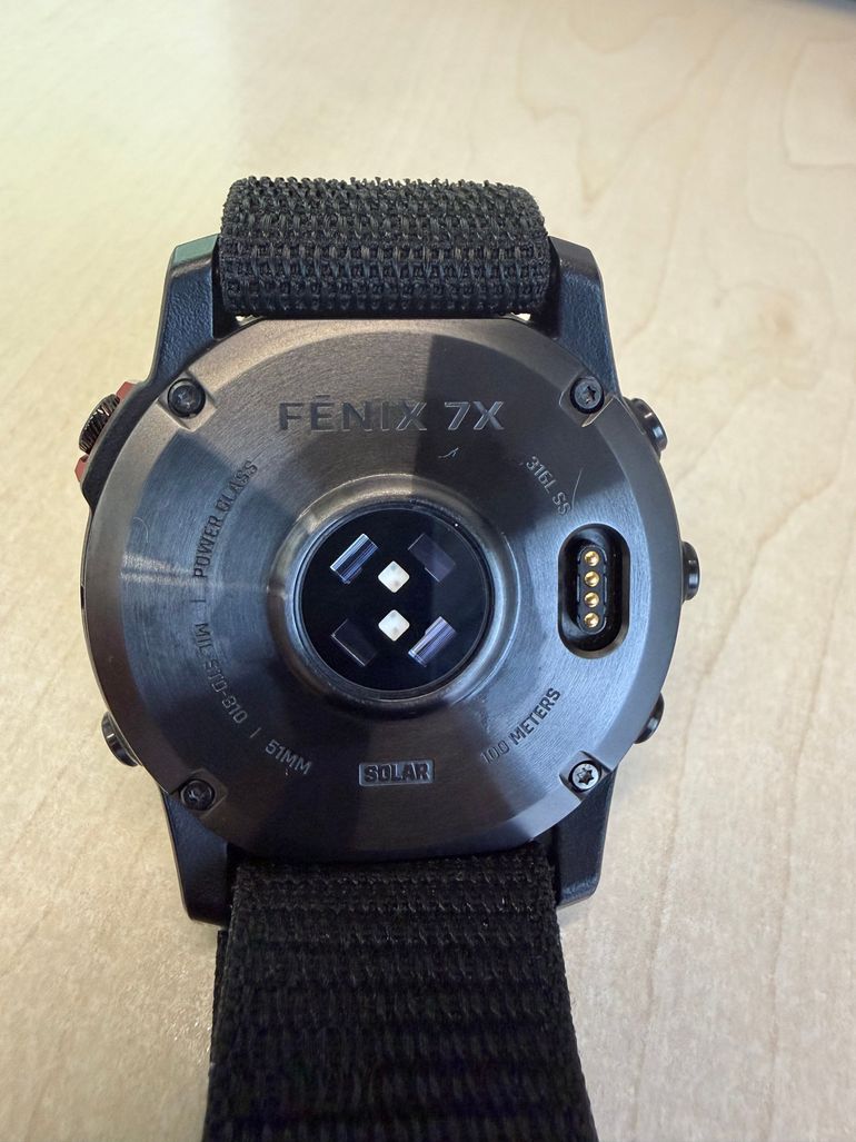 Used Garmin Fenix 7X Solar bike — image 2 of 5