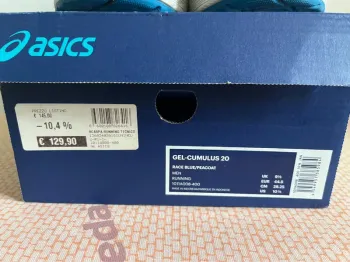 Gebrauchtes Asics Running Shoes Size 44.5 bike — Bild 4 von 4