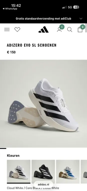 Adidas Adizero Evo SL bike d'occasion — image 9 sur 9