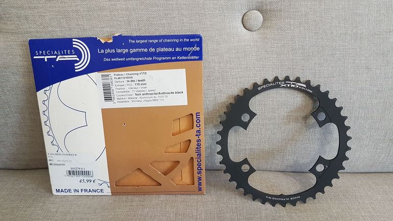 Used Spécialités T.A. TA X110 39T 11S Shimano Dura Ace 9000 Ultegra 6800 105 5800 bike — image 5 of 12