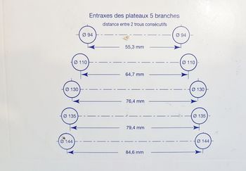 Used Spécialités T.A. TA X110 39T 11S Shimano Dura Ace 9000 Ultegra 6800 105 5800 bike — image 11 of 12