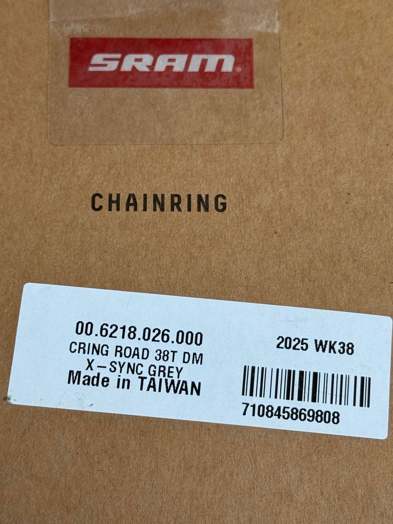 Used Sram FORCE Chainring 38T 2025 bike — image 4 of 4