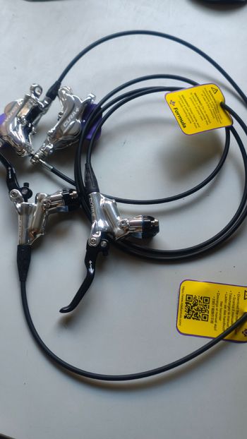 Formula CURA 4 4-piston Disc Brake Silver bike d'occasion — image 8 sur 13