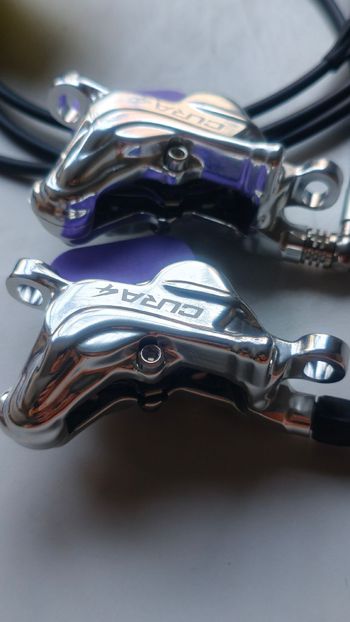 Formula CURA 4 4-piston Disc Brake Silver bike d'occasion — image 7 sur 13