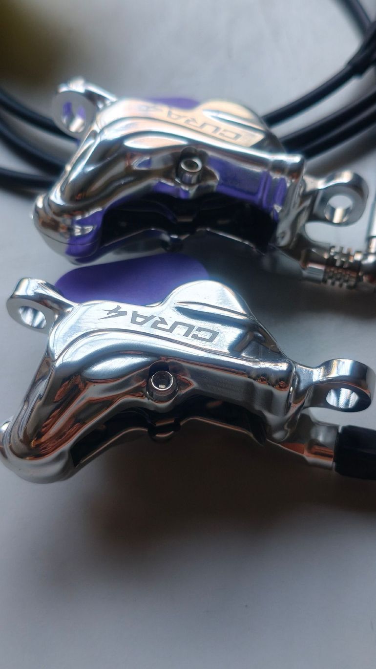 Formula CURA 4 4-piston Disc Brake Silver bike d'occasion — image 7 sur 13