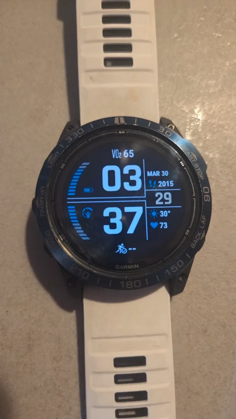 Garmin Fenix 7X Pro Sapphire Solar bike d'occasion — image 1 sur 3