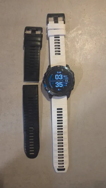 Garmin Fenix 7X Pro Sapphire Solar bike d'occasion — image 3 sur 3