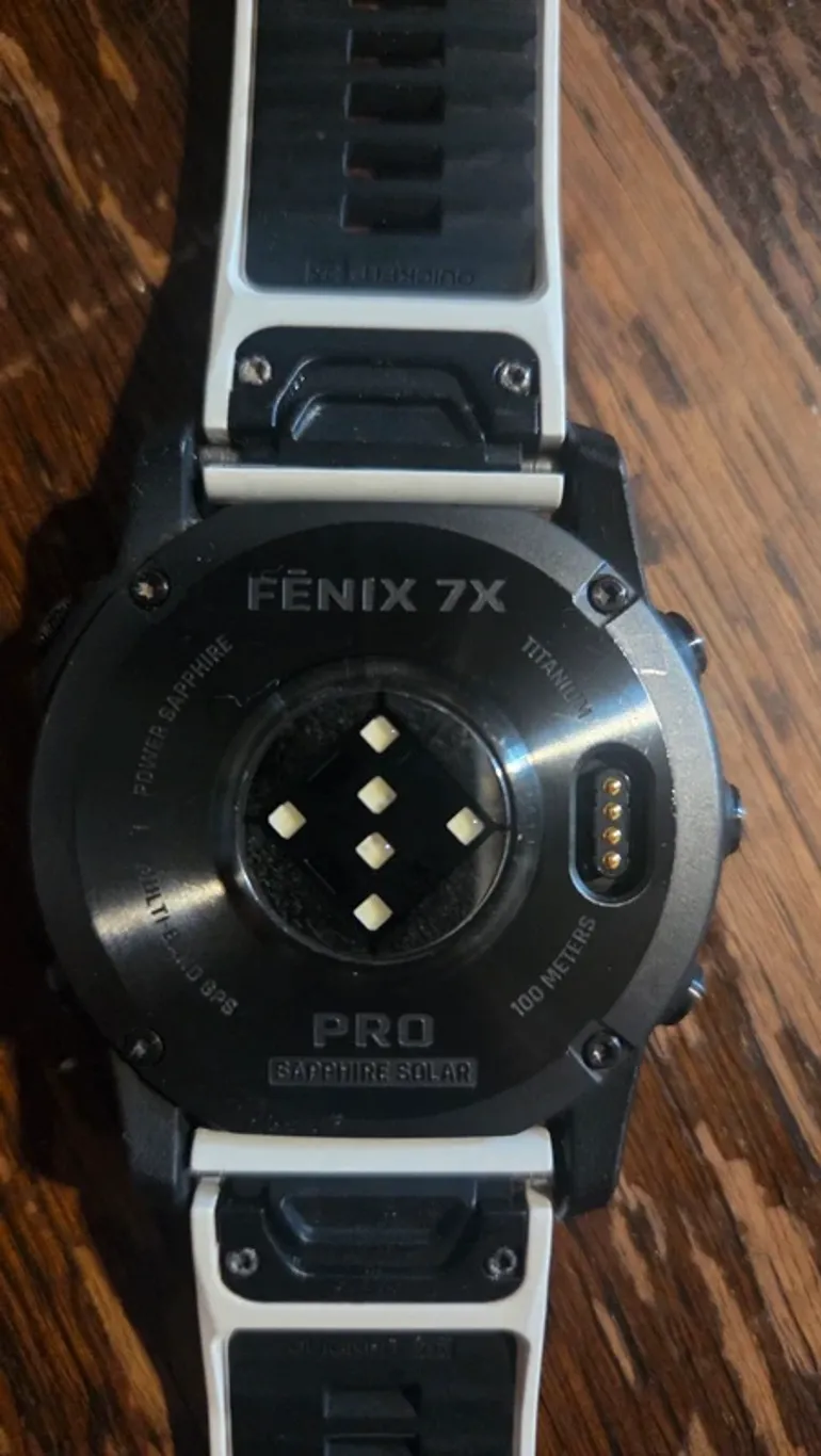 Garmin Fenix 7X Pro Sapphire Solar bike d'occasion — image 2 sur 3