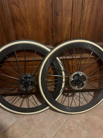 Used Lightweight Carbon Wheels bike