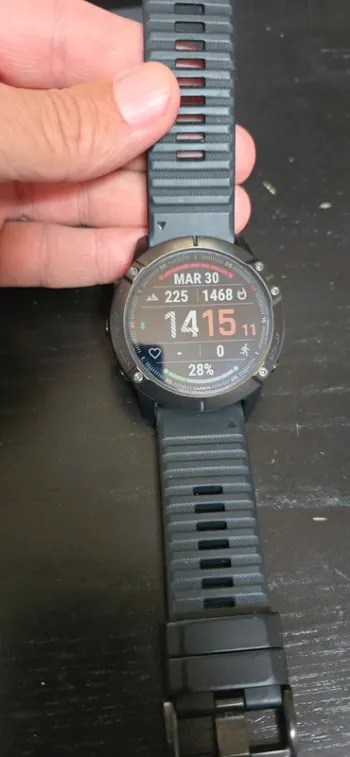 Used Garmin Fenix 6x Sapphire bike — image 3 of 9
