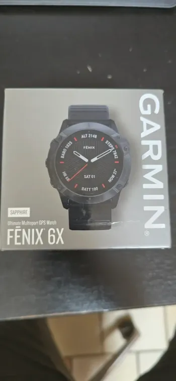 Used Garmin Fenix 6x Sapphire bike — image 9 of 9
